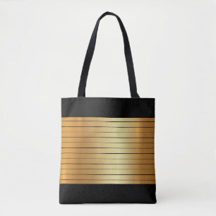 Elegante glanzende gouden lichte schaduw gouden mo tote bag