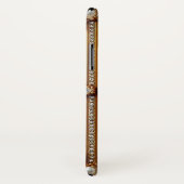 Elegante Glas-in-Lood Bloem Kunstwerk Case-Mate iPhone Case (Achterkant / rechts)