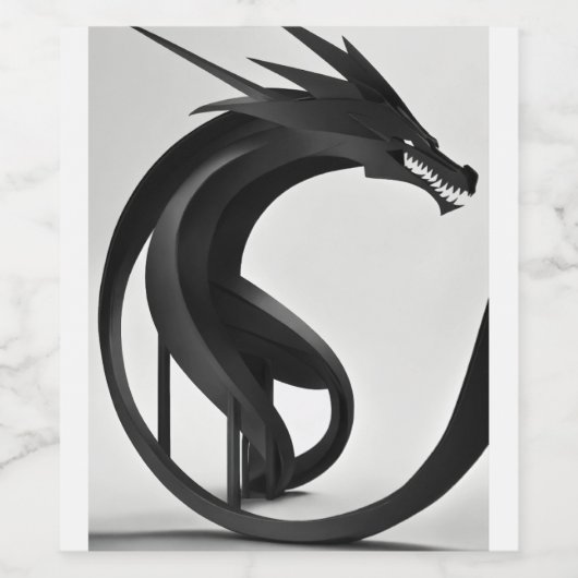 Elegante glazen Drink met lekvrije deksel Wijn Etiket (Enkel label)