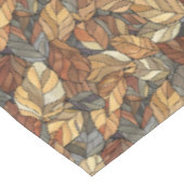 Elegante Glazen in lood herfstbladeren - Rustic Au Tafelkleed (Gekanteld)