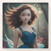 Elegante glazen onderzetters voor foto's (Voorkant)