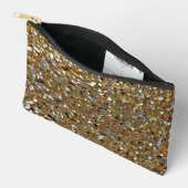 Elegante glinsterende deeltjes etui (Open)