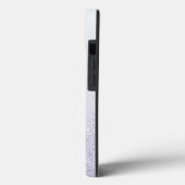 Elegante glinsterende monogram naam Case-Mate iPhone case (Achterkant / Links)