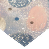 Elegante Glitter Dot & Brushstroke Abstract Tafelkleed (Gekanteld)