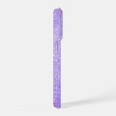 Elegante Glitter gemarkeerde naam iPhone Hoesje (Rechterkant)