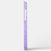 Elegante Glitter gemerkt naam Case-Mate iPhone Case (Achterkant / Links)