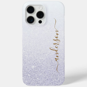 Elegante Glitter gemerkt naam iPhone 15 Pro Max Hoesje