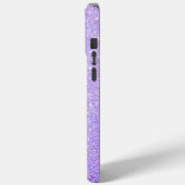 Elegante Glitter gemerkte Naam Case-Mate iPhone Case (Achterkant / Links)