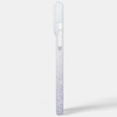 Elegante Glitter gemerkte naam Case-Mate iPhone Case (Achterkant / Links)