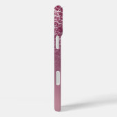 Elegante Glitter gemerkte Naam Case-Mate iPhone Case (Achterkant / Rechts)