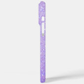 Elegante Glitter gemerkte Naam Case-Mate iPhone Case (Achterkant / Links)
