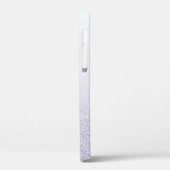 Elegante Glitter gemerkte Naam Case-Mate iPhone Case (Achterkant / Links)