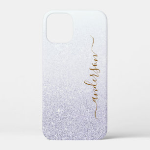 Elegante Glitter gemerkte Naam Case-Mate iPhone Case