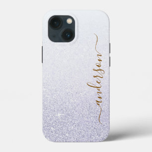 Elegante Glitter gemerkte Naam Case-Mate iPhone Case