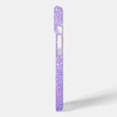 Elegante Glitter gemerkte Naam Case-Mate iPhone Case (Achterkant / Links)