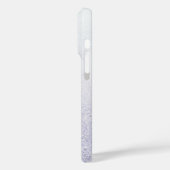 Elegante Glitter gemerkte naam Case-Mate iPhone Case (Achterkant / Links)
