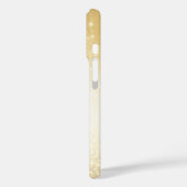 Elegante Glitter gemerkte Naam Case-Mate iPhone Case (Achterkant / Links)