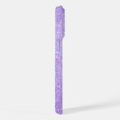 Elegante Glitter gemerkte Naam iPhone Hoesje (Rechterkant)