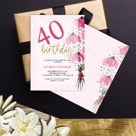 Elegante Glitter Gouden Kalligrafie Bloemen Verjaa Kaart