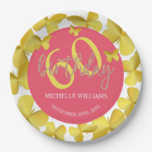 Elegante Glitter Gouden Vlinder Calligrafie