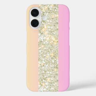 Elegante Glitter Gradient Design iPhone/iPad Case