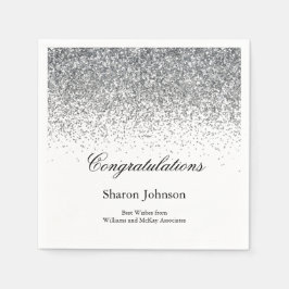 Elegante Glitter Pensioen Partij Servet