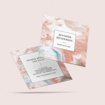 Elegante Glitter Pink Rose Gold & Black Typografie