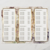 Elegante Glitter Waterverf en Folie Brochure (Achterkant)