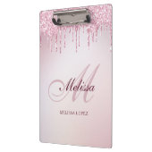 elegante glitterdrip trendy  klembord (Links)