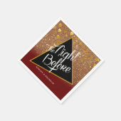 Elegante Glitterende Servetten voor The Night Befo (Hoek)