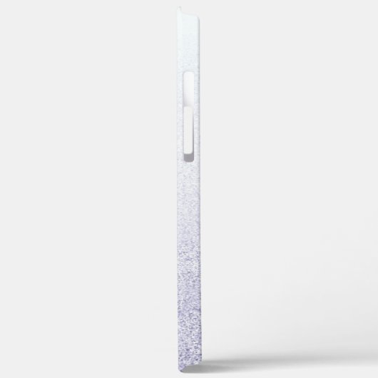 Elegante glitters monogram naam Case-Mate iPhone case (Achterkant / Links)