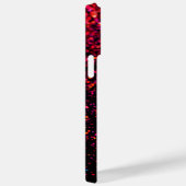 Elegante glitters monogram naam Case-Mate iPhone case (Achterkant / Rechts)