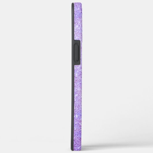 Elegante glitters monogram naam Case-Mate iPhone case (Achterkant / Rechts)