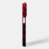 Elegante glitters monogram naam Case-Mate iPhone case (Achterkant / Rechts)