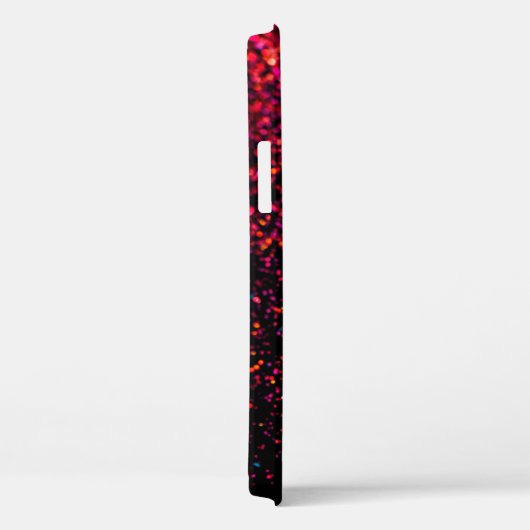 Elegante glitters monogram naam Case-Mate iPhone case (Achterkant / Rechts)