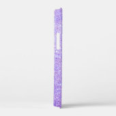 Elegante glitters monogram naam Case-Mate iPhone case (Achterkant / Rechts)