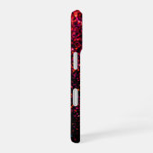 Elegante glitters monogram naam iPhone 16 hoesje (Rechterkant)