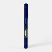 Elegante glitters monogram naam iPhone 16 hoesje (Rechterkant)