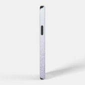 Elegante glitters monogram naam iPhone hoesje (Rechterkant)