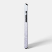 Elegante glitters monogram naam iPhone hoesje (Linkerkant)