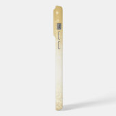 Elegante glitters monogram naam iPhone hoesje (Linkerkant)