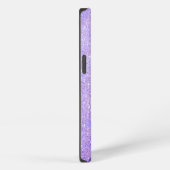 Elegante glitters monogram naam iPhone hoesje (Rechterkant)