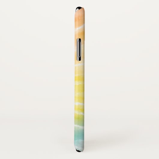 elegante glitterschijven, regenboogkleuren Case-Mate iPhone case (Achterkant / rechts)