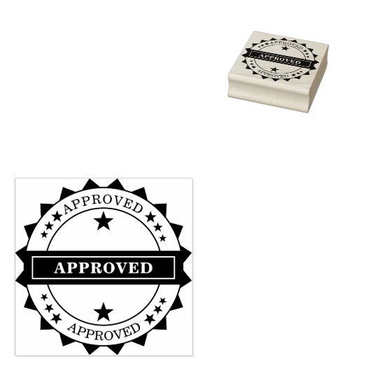 Elegante Goedgekeurde Op Maat  Rubberstempel (Gestempeld)