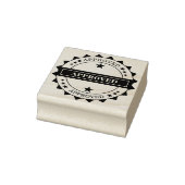 Elegante Goedgekeurde Op Maat  Rubberstempel (Stempel)