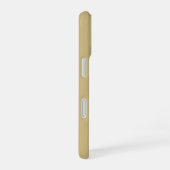 Elegante Gold Black Script Kalligrafie iPhone 16 Hoesje (Rechterkant)