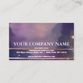 Elegante Gold Glitter Dripping Credit Kaart Visitekaartje (Achterkant)