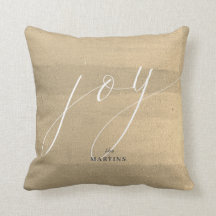 Elegante Gold Script Joy Minimalist Holiday