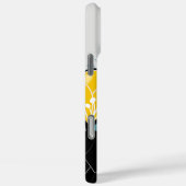 Elegante Golden Camellia's Naam toevoegen Case-Mate iPhone Case (Achterkant / Rechts)