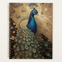 Elegante Golden Peacock Bird
